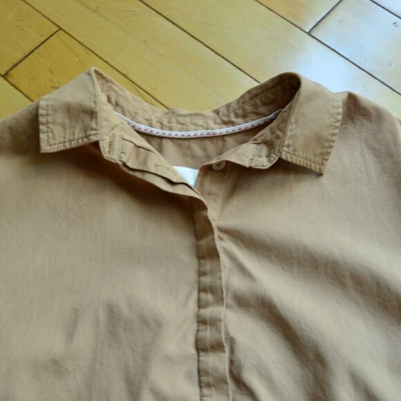 By Anthropologie Longline Henley Shirt Size XSP - Picture 3 of 13